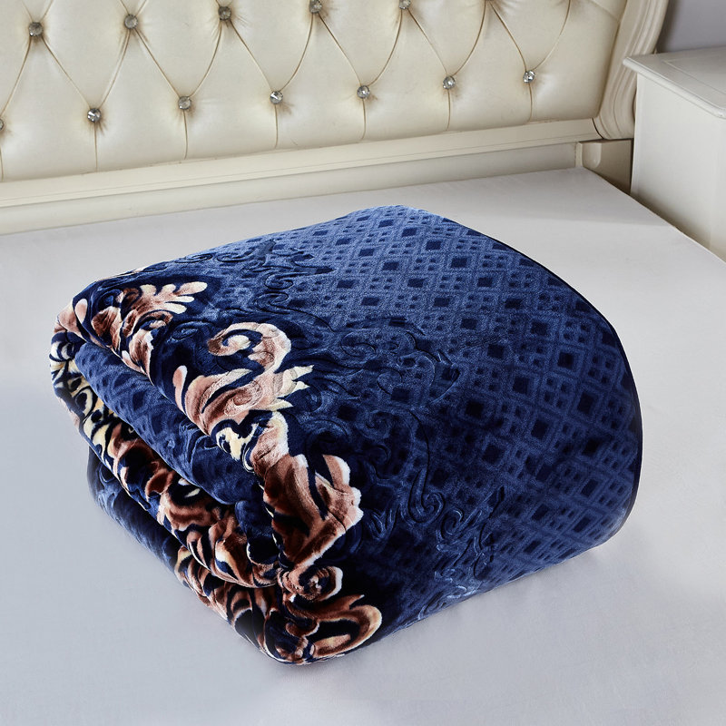 Willa Arlo Interiors Raelene Thick Fleece Blanket King Size(85"x95